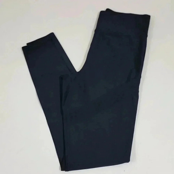 Carbon38 Black High Rise Full Length Compression Leggings - Picture 1 of 10